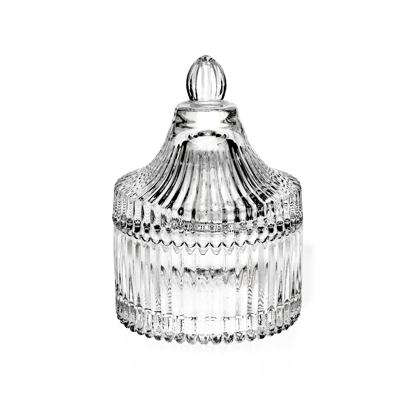 Custom 60ml Mini Votive Glass Candle Holder With Lids