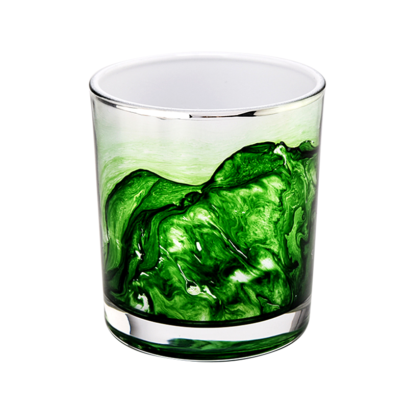 Custom Empty Glass Candle Jar for Candle Making 300ml 8oz Empty Candle Glass
