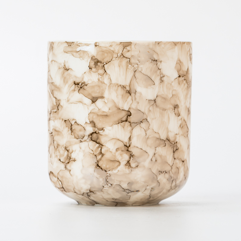 Custom Modern Candle Vessels Empty Scented Candle Container Home Decoration