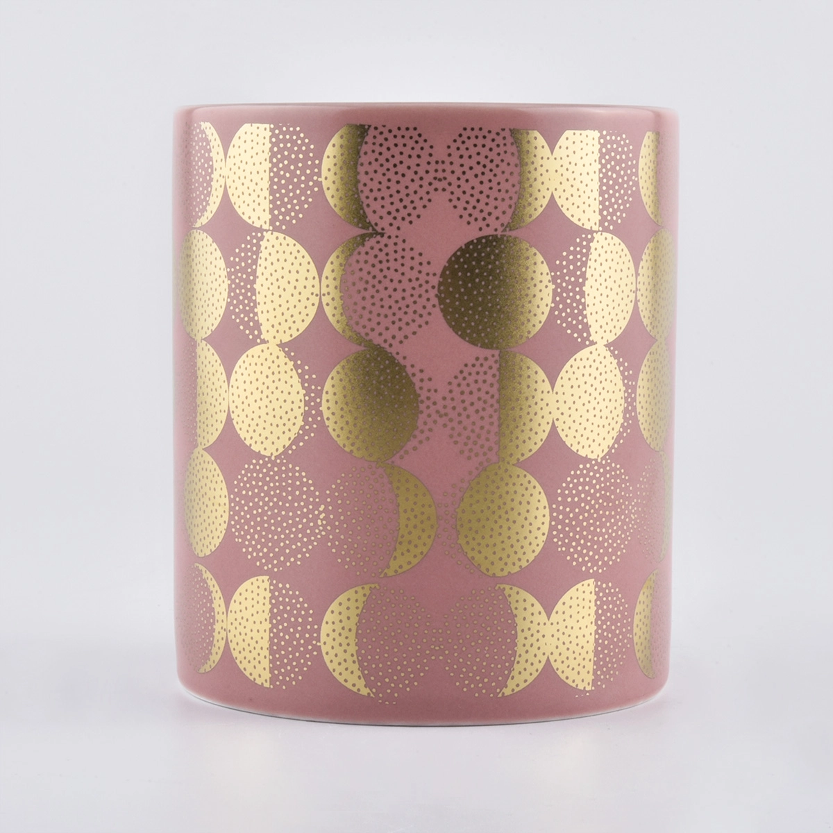 Custom Home decorative Ceramic Vessels Candle Jar Ceramic