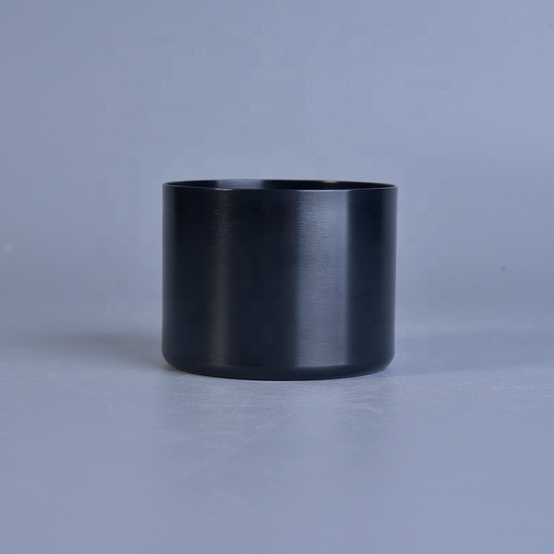 140ml Black Metal Candle Holders for scented candles