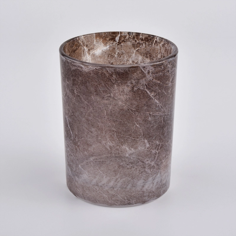 Custom 250ml 8oz glass jar candle for modern home
