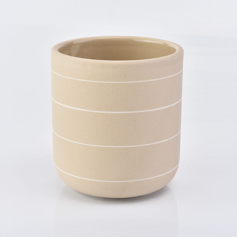 Ceramic Candle Jars For Decoration
