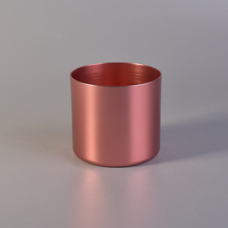 Rose Gold Metal Tea Light Votive Candle Holder