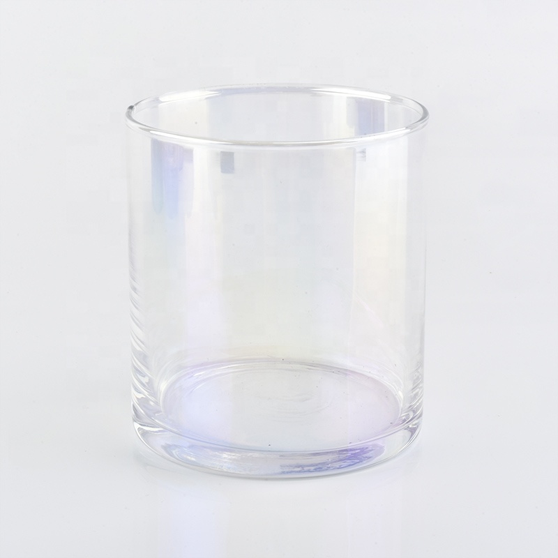 Transparent cylinder table Glass Candle holder wholesales