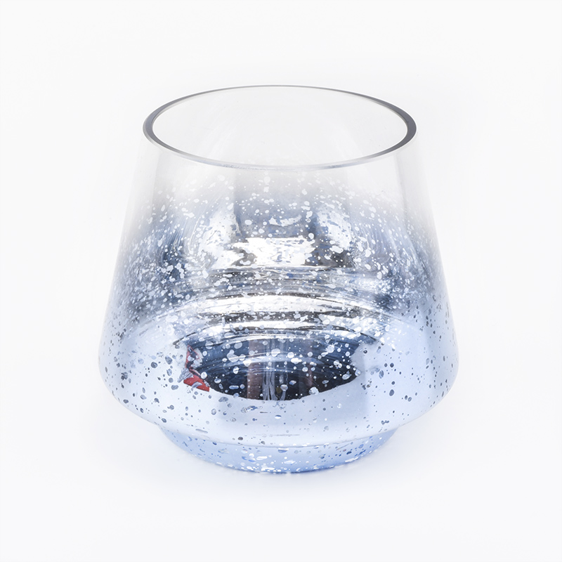 Custom High Quality Mercury Glass Candle Jars