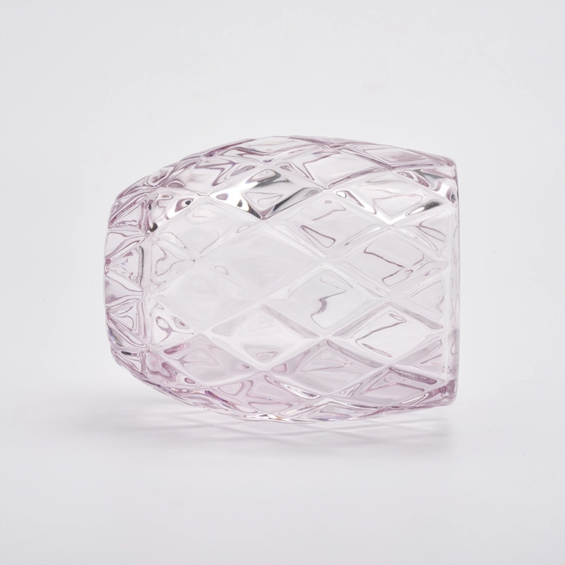 200ml Luxury Pink Candle Glass Jar  Wholesale