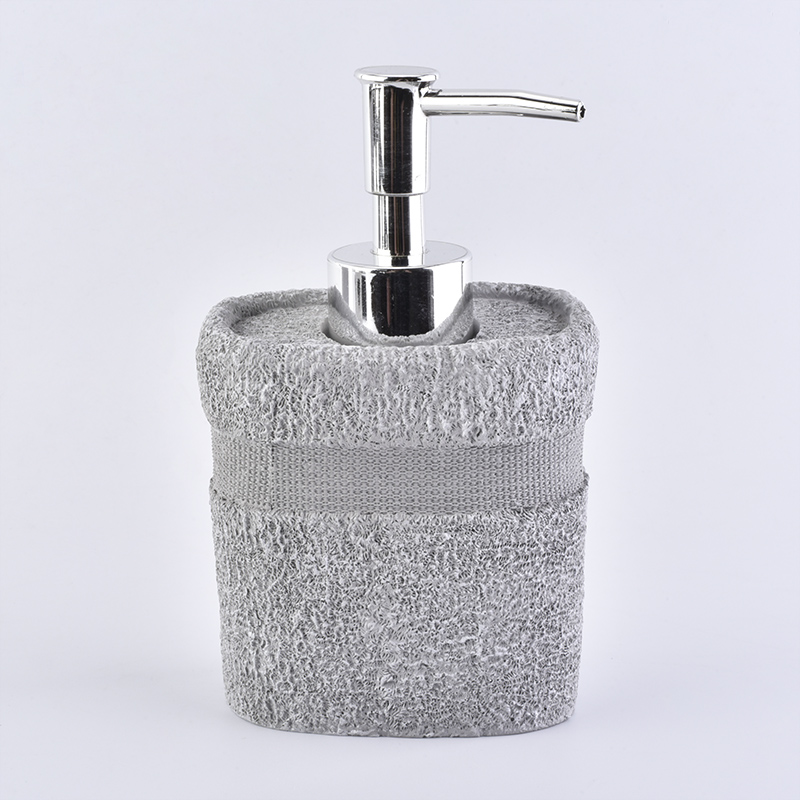 china hotel soap dish holder lotion dispenser toothbrush holder tumbler concrete bathroom accessories