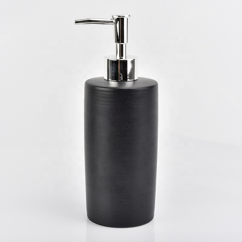 matte black oval soap dish toothbrush holder lotion dispenser bottle bathroom accessories set luxury