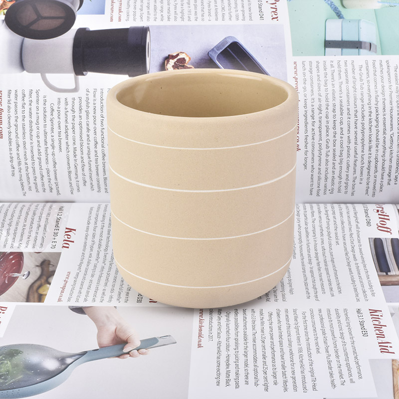 Ceramic Candle Jars For Decoration