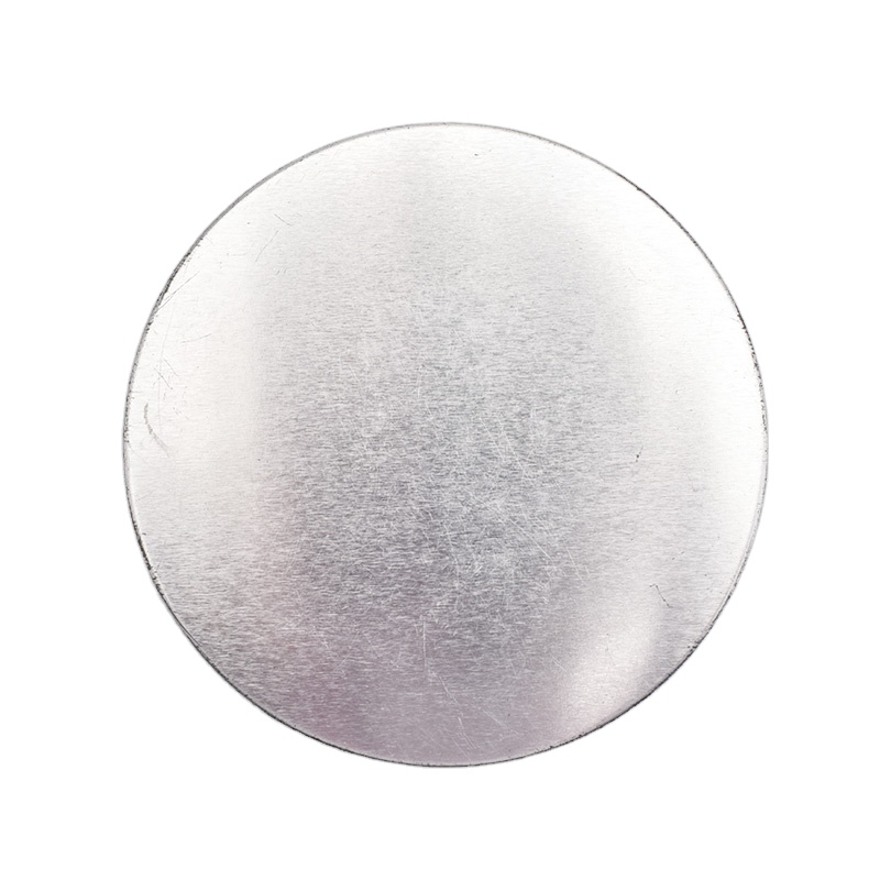 Suppliers Custom round silver metal lids for Candle Jar holder