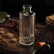China Home decoration wholesale 200ml  glass reed diffuser fragrance glass bottle manufacturer