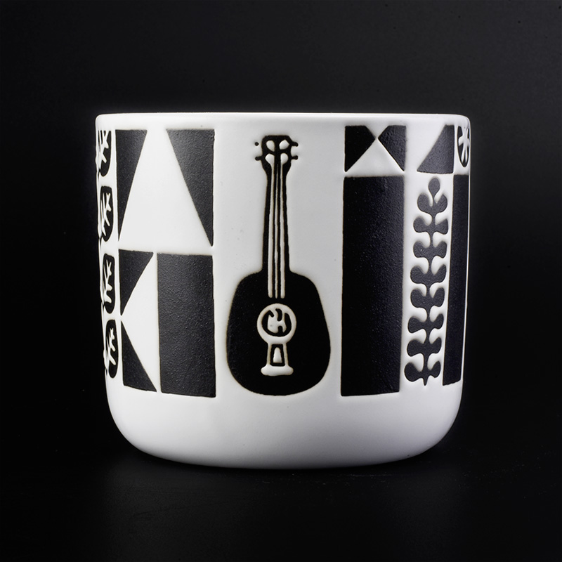 Custom Decorative Ceramic Candle Vessels