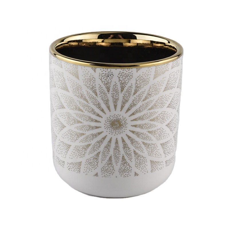 Home Decorative Ceramic Jar For Candle Making