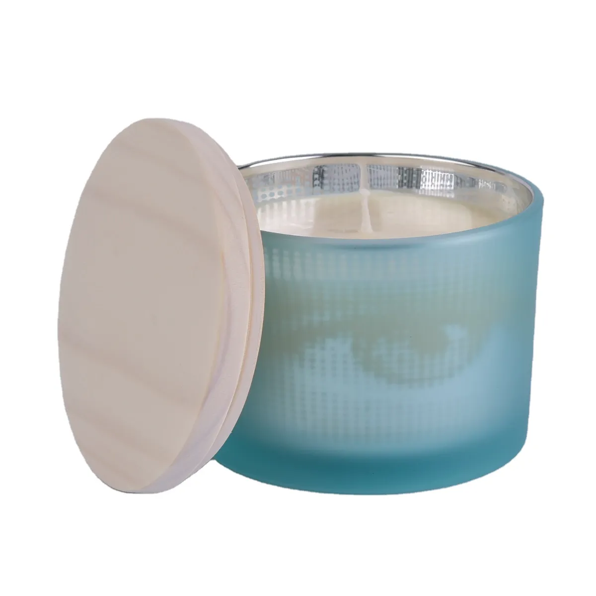 China Wholesales clear tealight candle jars glass beautiful 10oz 12oz manufacturer