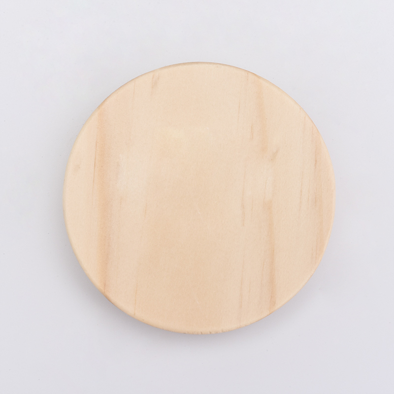 Pine Wood Lids For Scented Candle Jars for wholesale