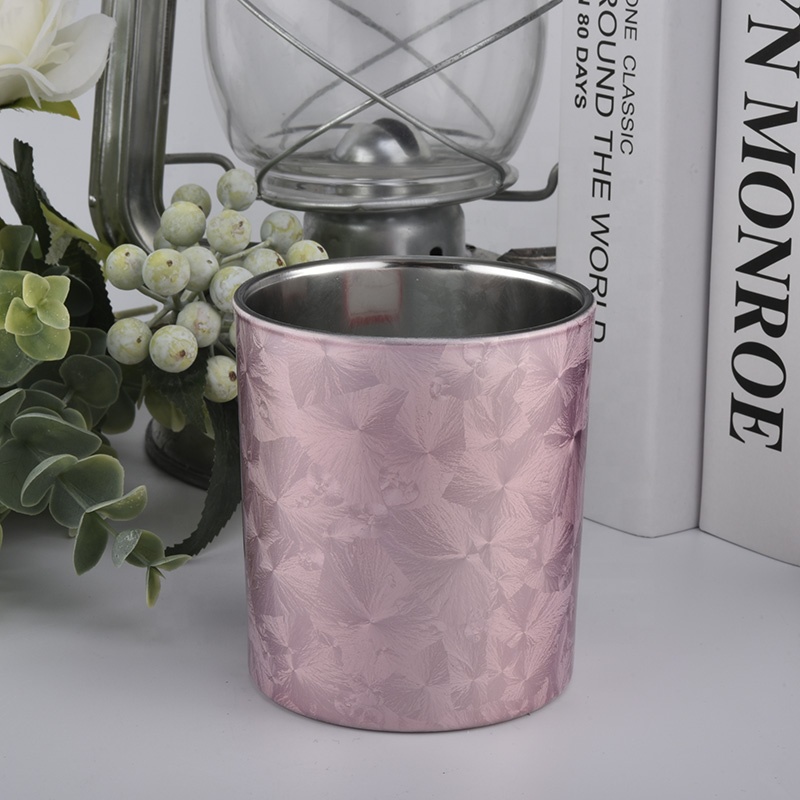 New glass candle jars for home decoration wholesale