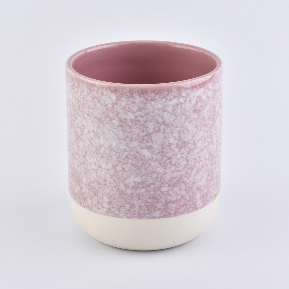 Custom Empty Ceramic Candle Vessels Wholesale