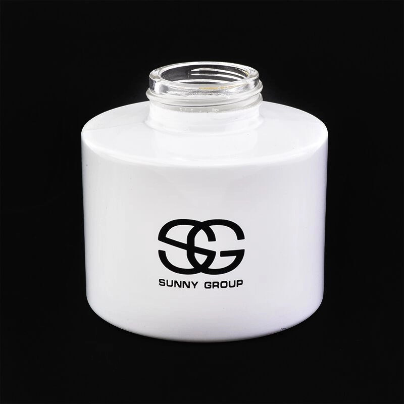 Matte White Empty Reed Diffuser Glass Bottle 