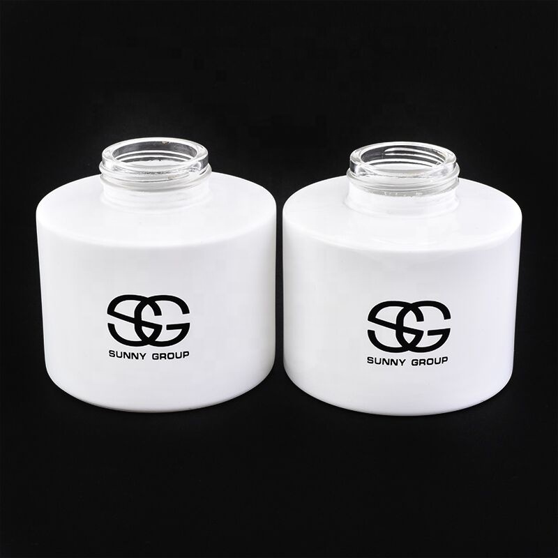 Matte White Empty Reed Diffuser Glass Bottle