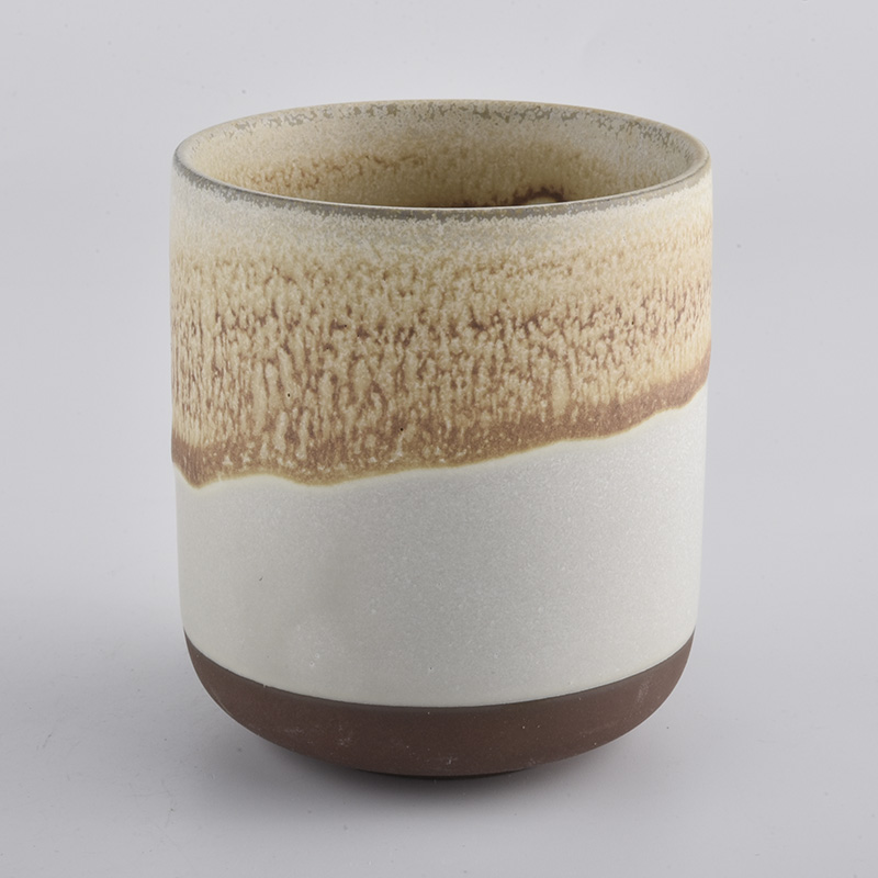 Modern 10oz Ceramic Jars For Candle Making