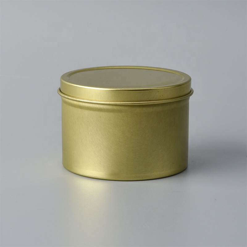 Wholesale Travel Gold Candle Tin Box