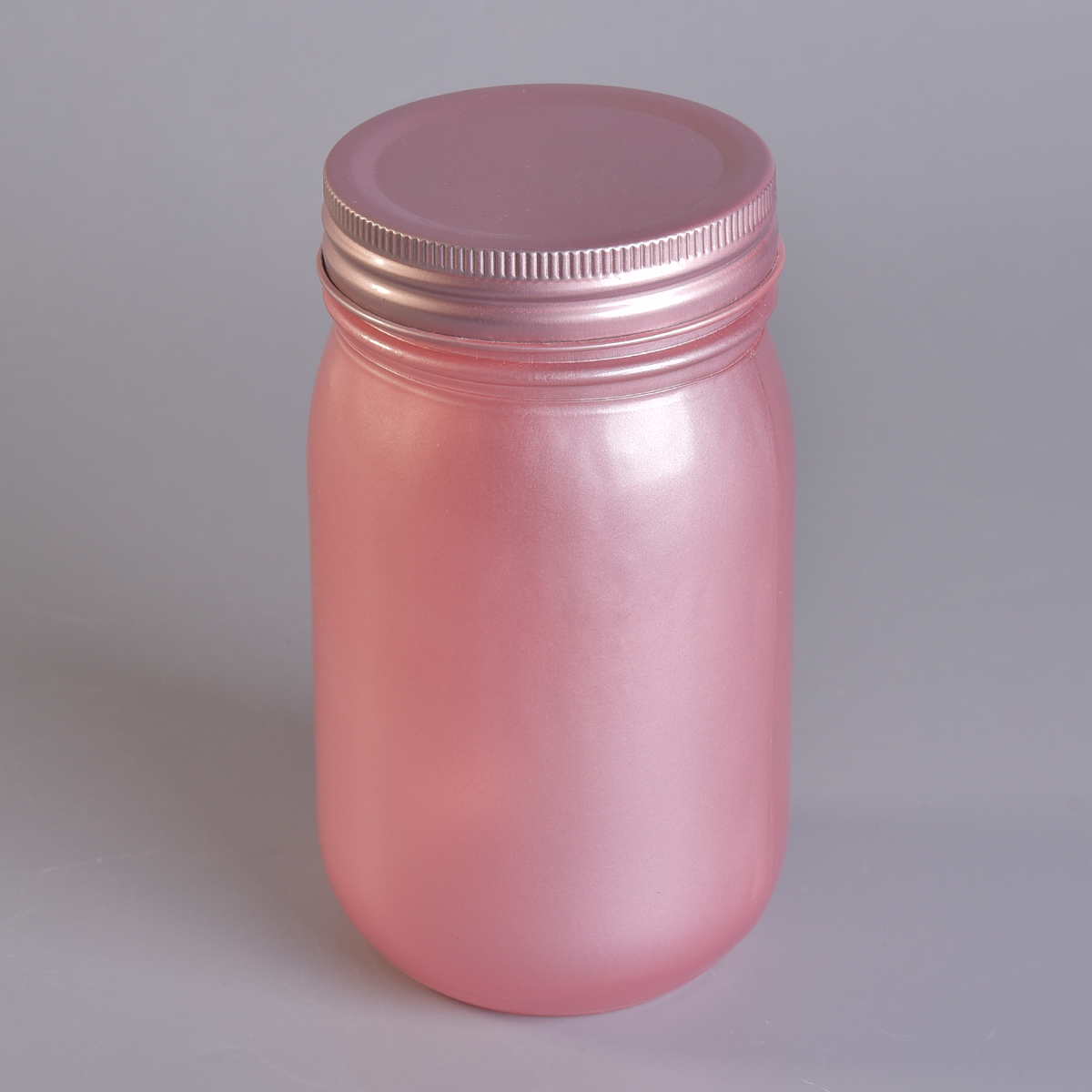Low MOQ glass mason jar with lids for candle making