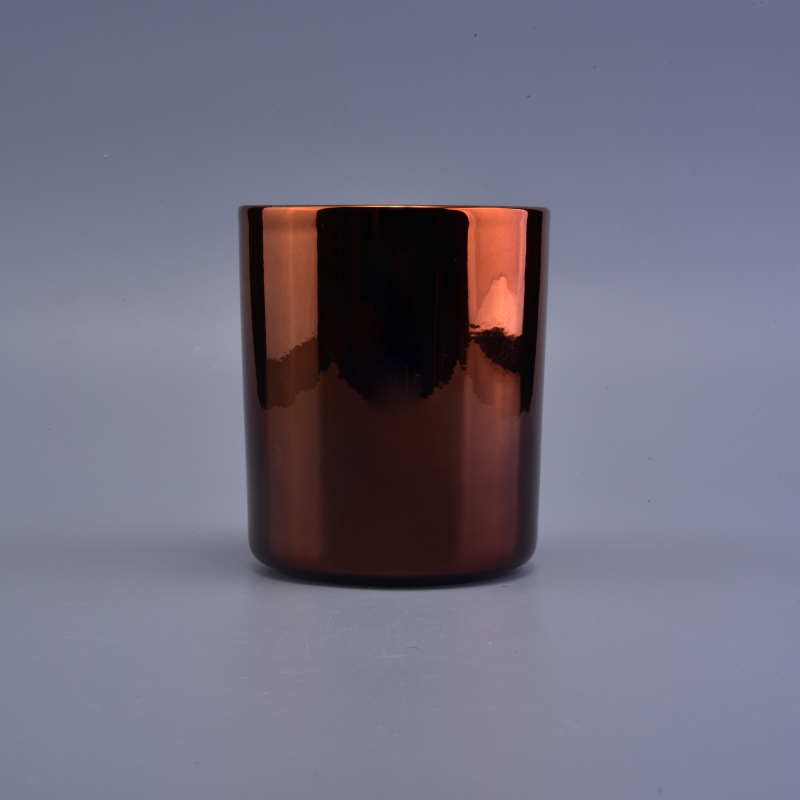 copper ceramic candle vessels