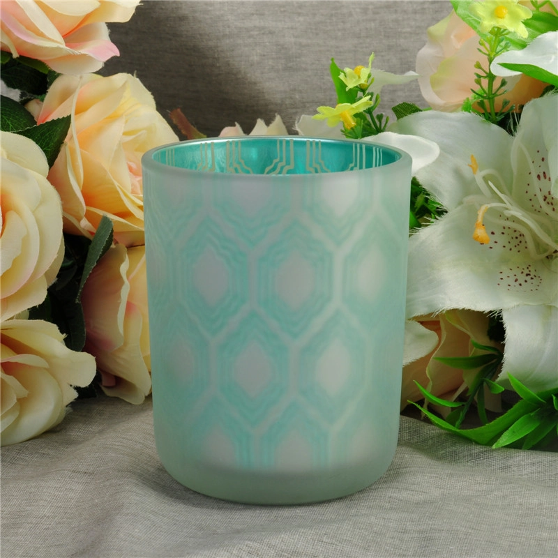 Customized Christmas Wedding Decorative Glass Candle Jars Wholesale