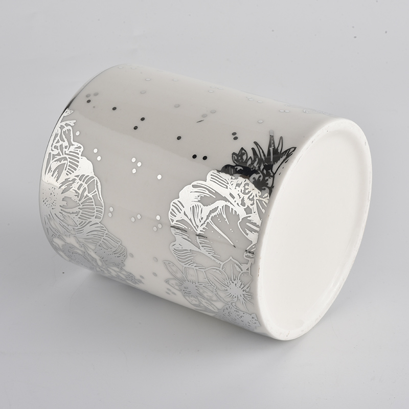 11oz Ceramic Candle Jar With Custom Printing