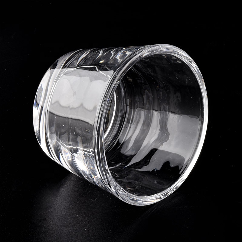 50ml Wholesales empty tealight crystal glass candle holder