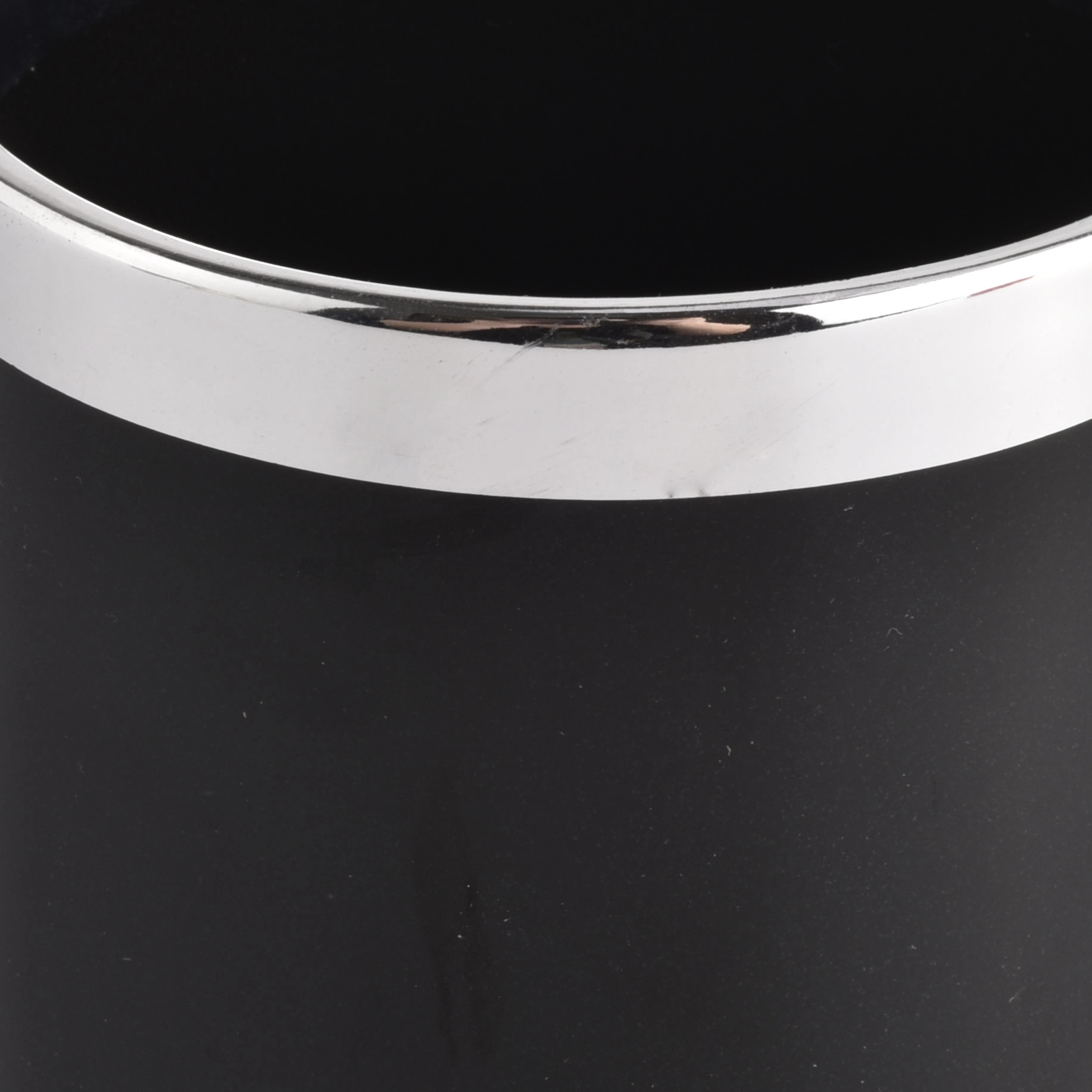 Black Ceramic Candle Jars