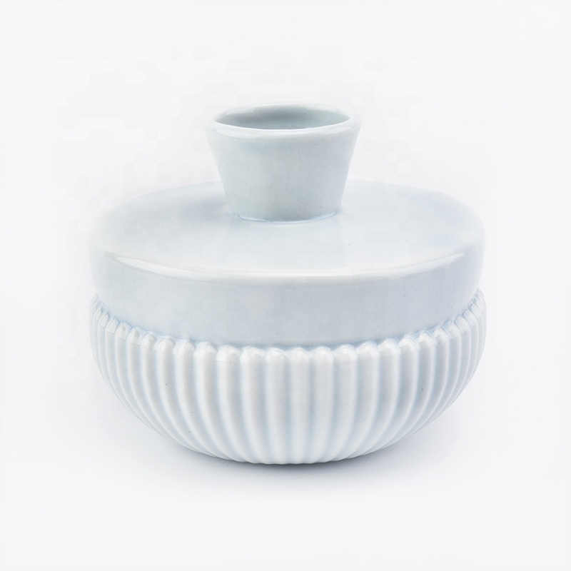 Home decor aroma luxury ceramic reed diffuser bottle