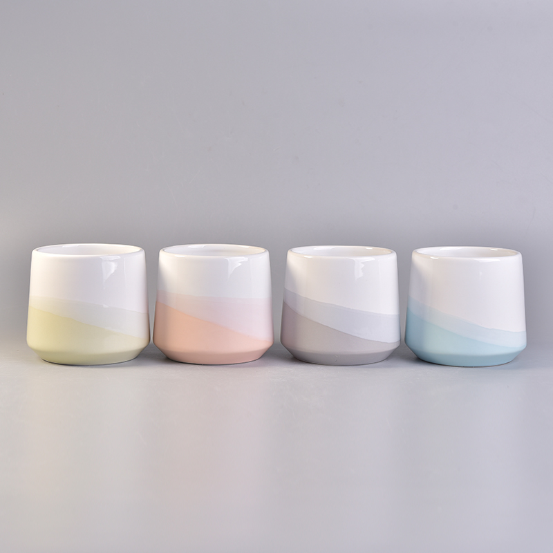 Large Ceramic Candle Vessels