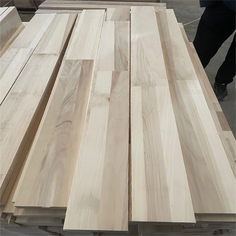 Finger Joint Poplar Slats Wood Price M3 Solid Boards Finger Jointed Boards