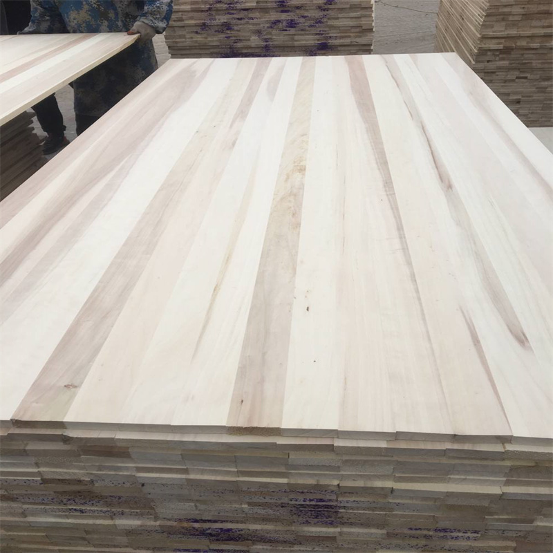 Nature Color Solid Wood Board Poplar Wood Panel Manufacturer