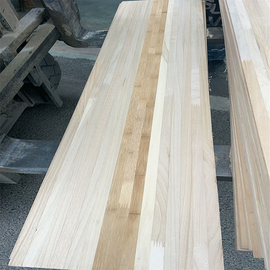 Eco-Friendly Bamboo Board Paulownia Timber balsa wood Plank Wood Lumber