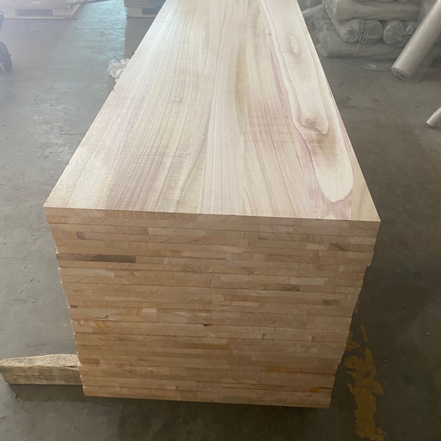 Китайский завод клееного бруса павловния с высоким качеством и низкой ценой