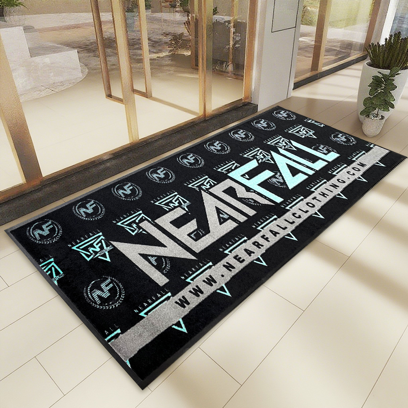 Custom Logo Doormat Entrance Floor Company Brand Marketing Advertising Mat - COPY - fl11ub