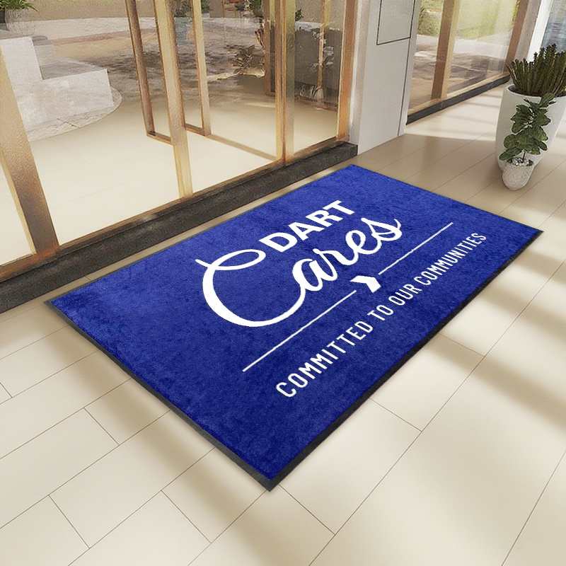 Custom Rubber Bands Tufted Rug Printed Branded New Floor Mats - COPY - ekf4fp
