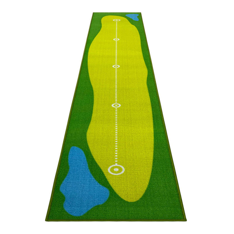 Premium Commercial Putting Green Mat with Rubber Base for Outdoor Golf Practice Hitting - COPY - n9okbc