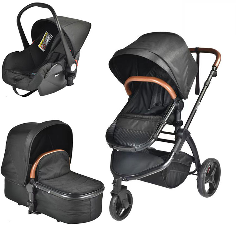 sistema 3 in 1 di fabbrica con seggiolino auto e navicella passeggino di lusso Good Travel 3 in 1 Baby Jogger