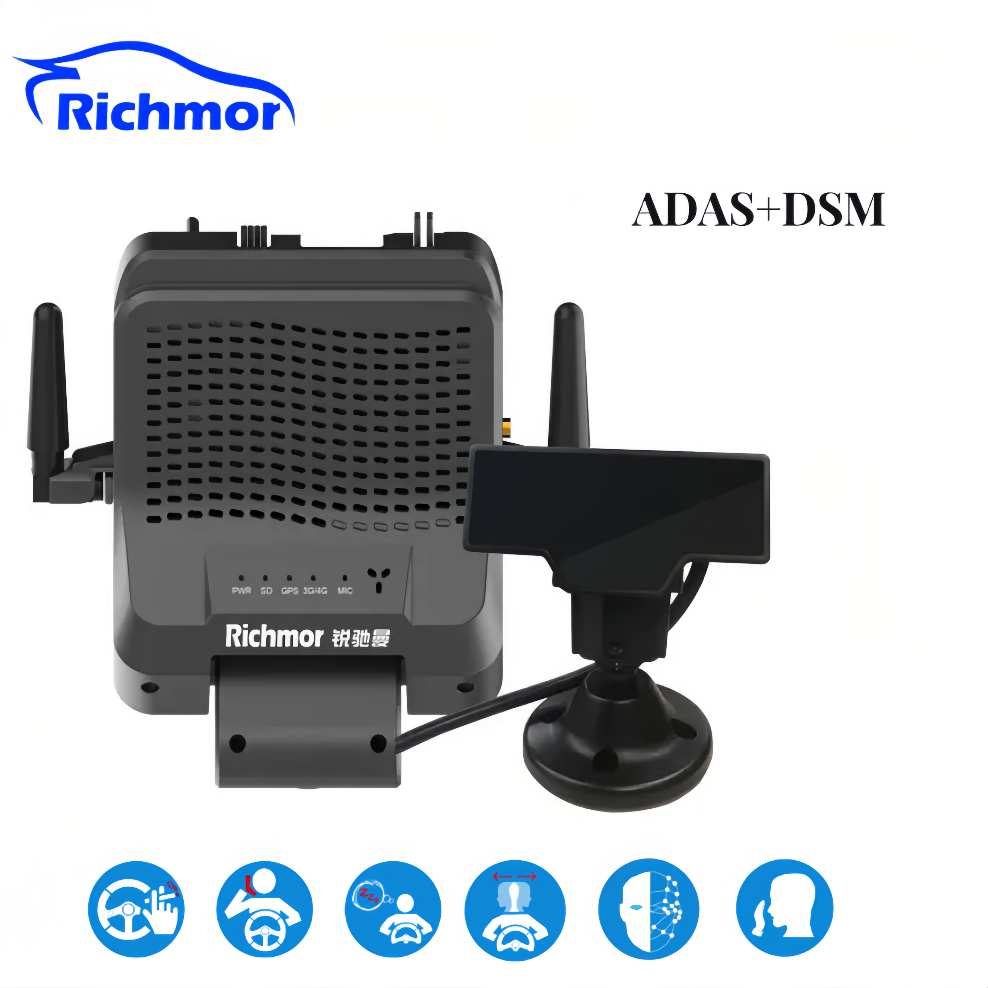 Smart all in one 4CH 1080P SD CARD Dash cam mdvr 256g 4G with all accessories cameras included worldwide use for car