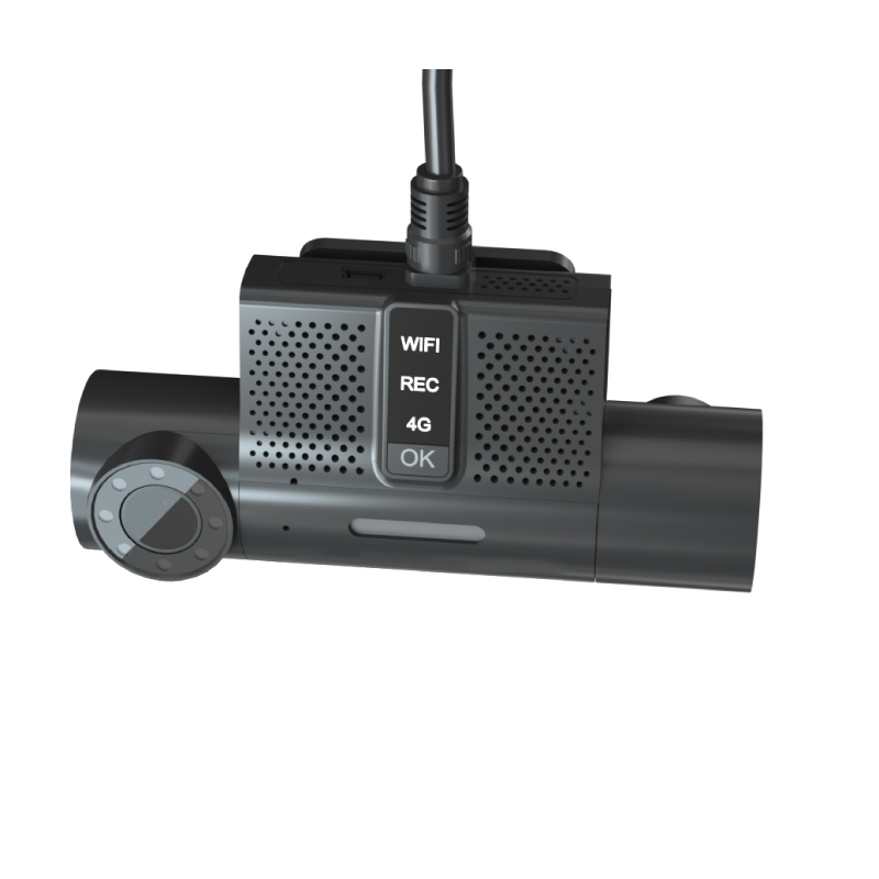 Mini 4G Dual Lens Dashcam With Gps for Vehicles With 1080p Front View Camera