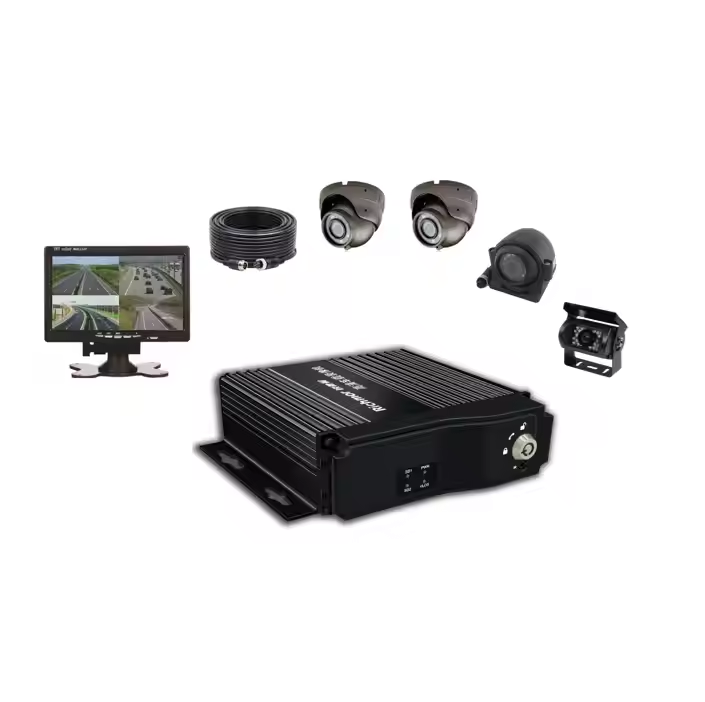 H.265 4CH AI Mdvr with GPS with ADAS, DSM, BSD Function Optional for Cars, Taxis, Bus