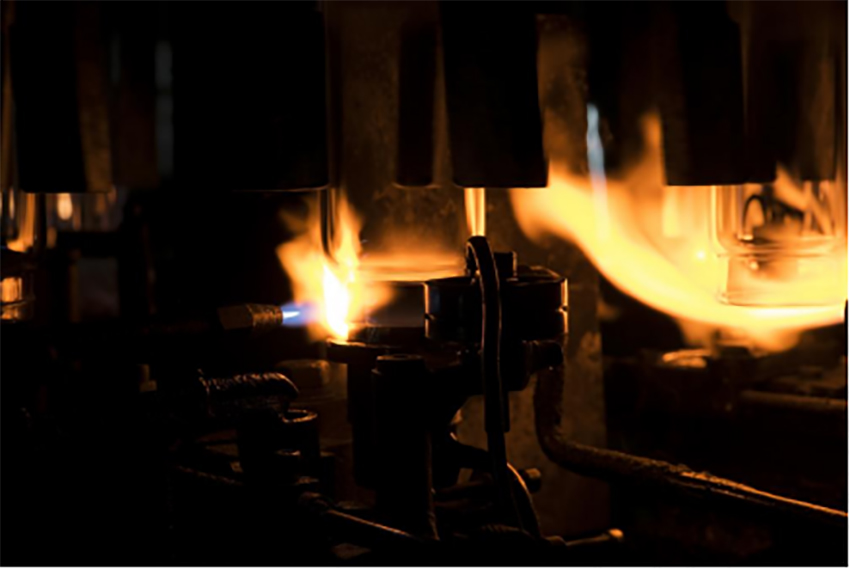 How to increase the hardness of glass candlestick?