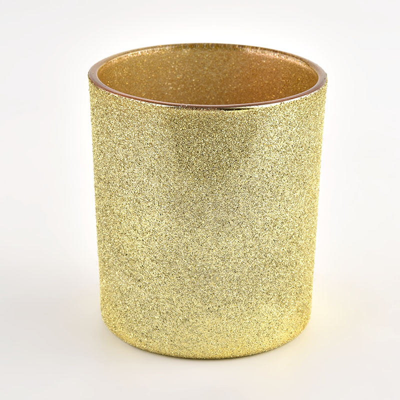 300ml gold candle vessel for home decoration
