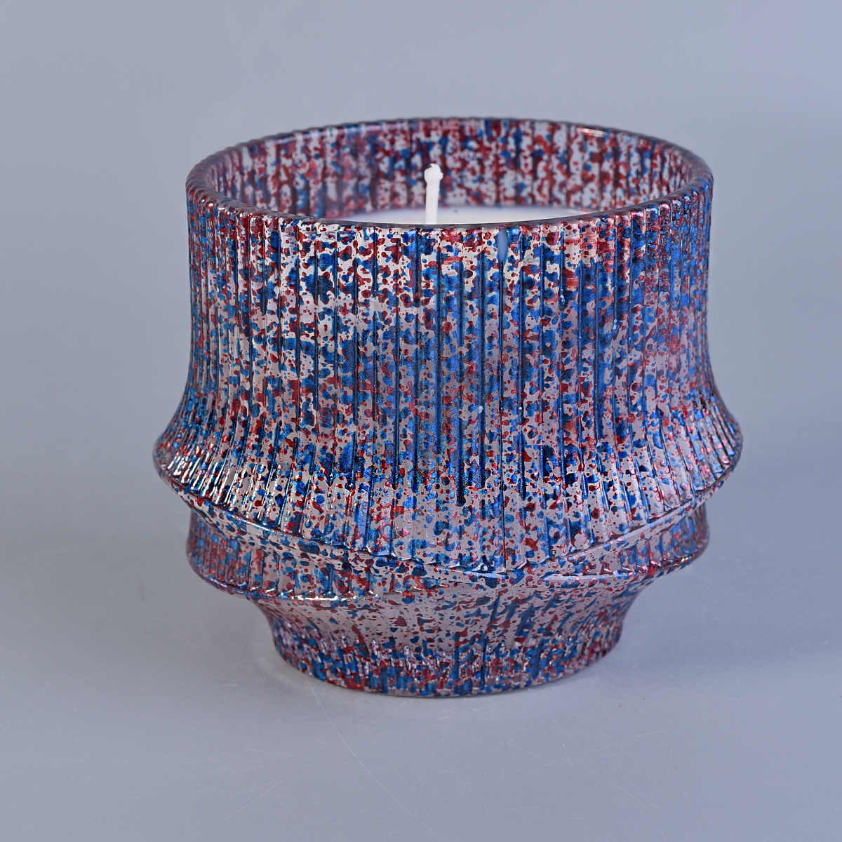 Custom made luxury decorative candle glass jar bulk