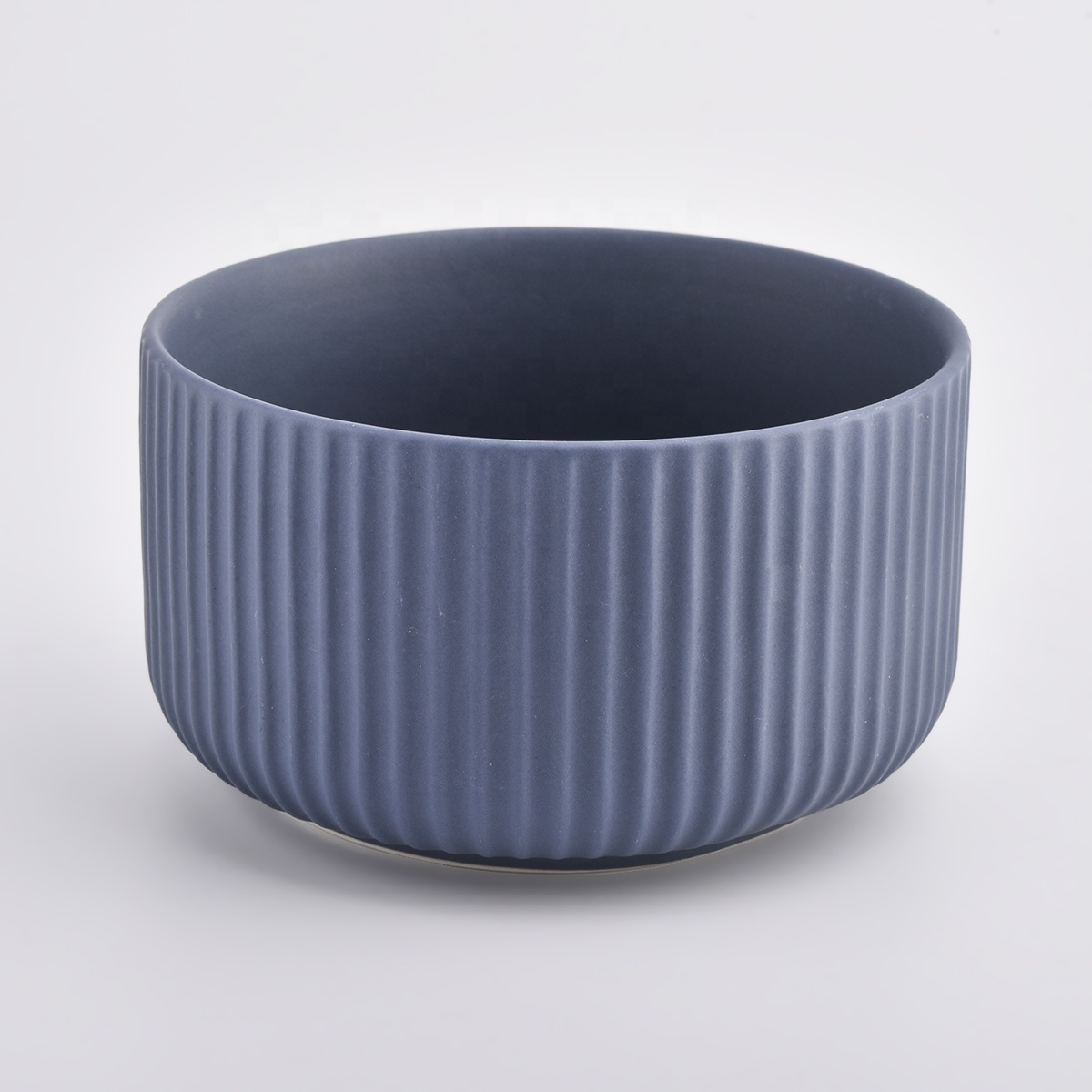 matte glazing color ceramic candle bowl for home fragrance