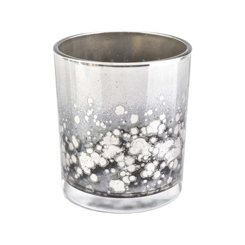 home decor glass jar soy candle holder